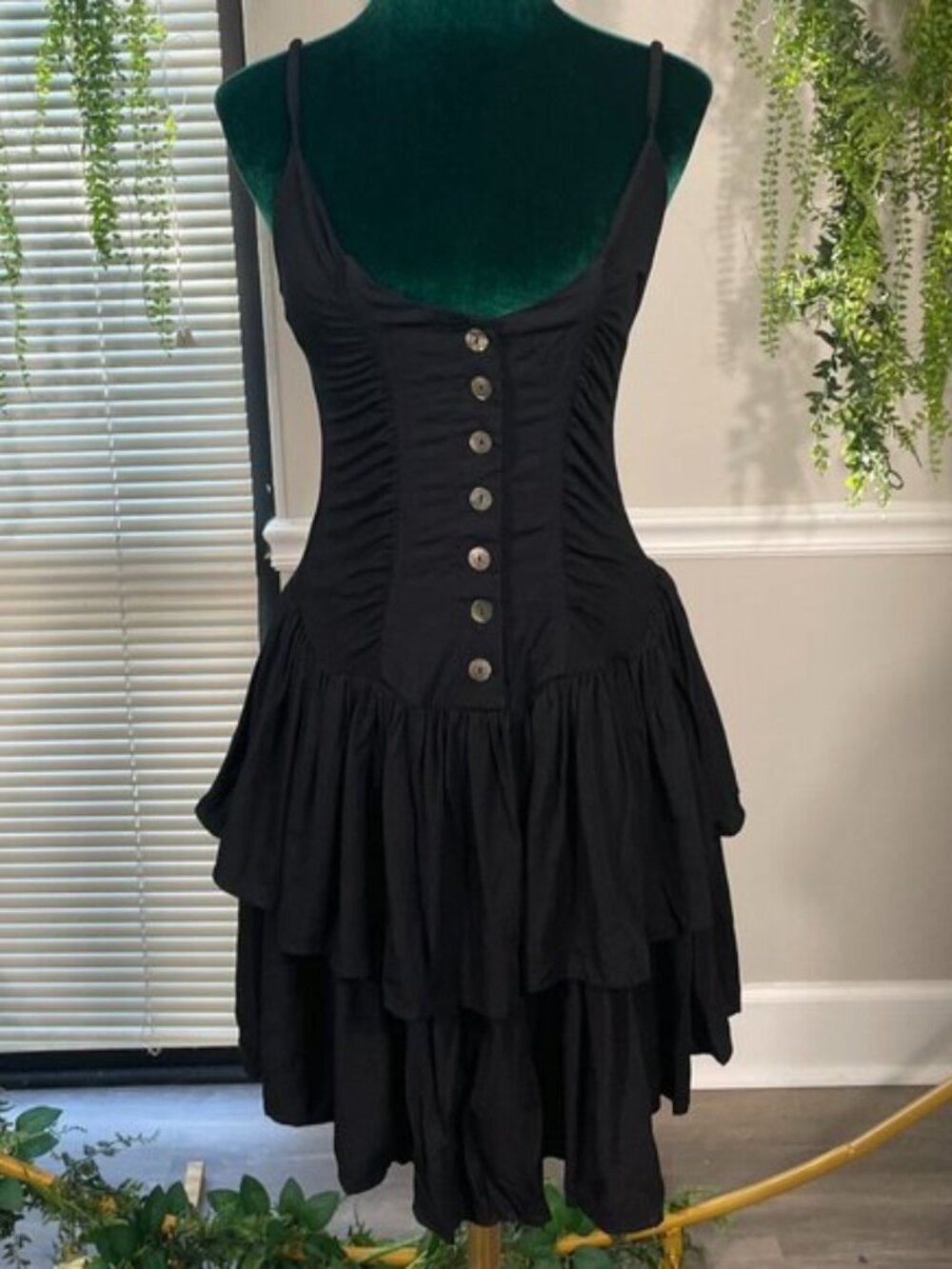 Indah | Colette Ruffle Mini Dress